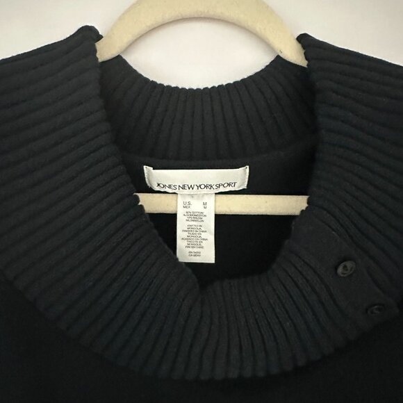 NWT - JONES NEW YORK SPORT Cashmere Off-the-Shoulder Pul-over Stretch Sweater - Picture 2 of 5